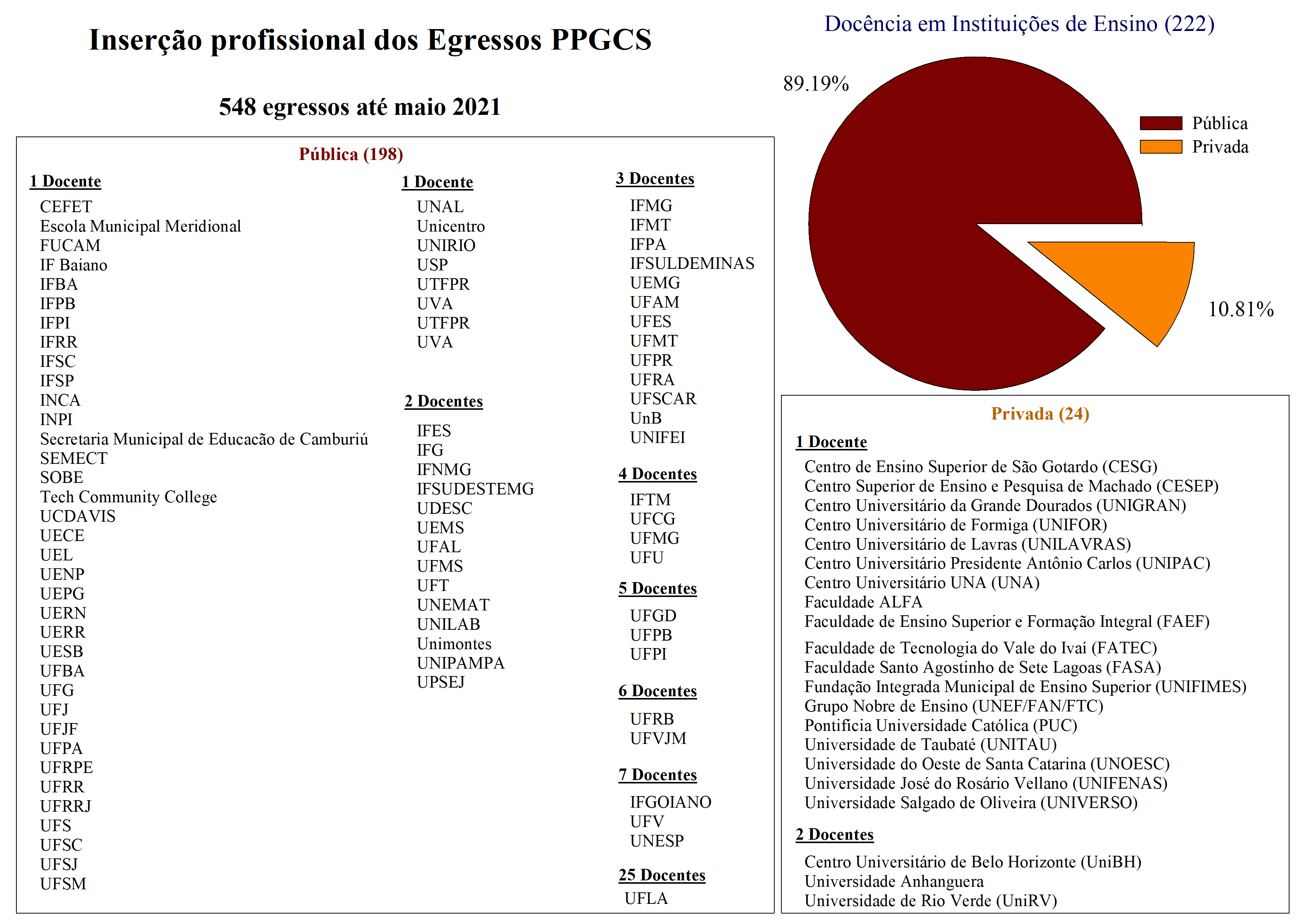 Insercao na docencia