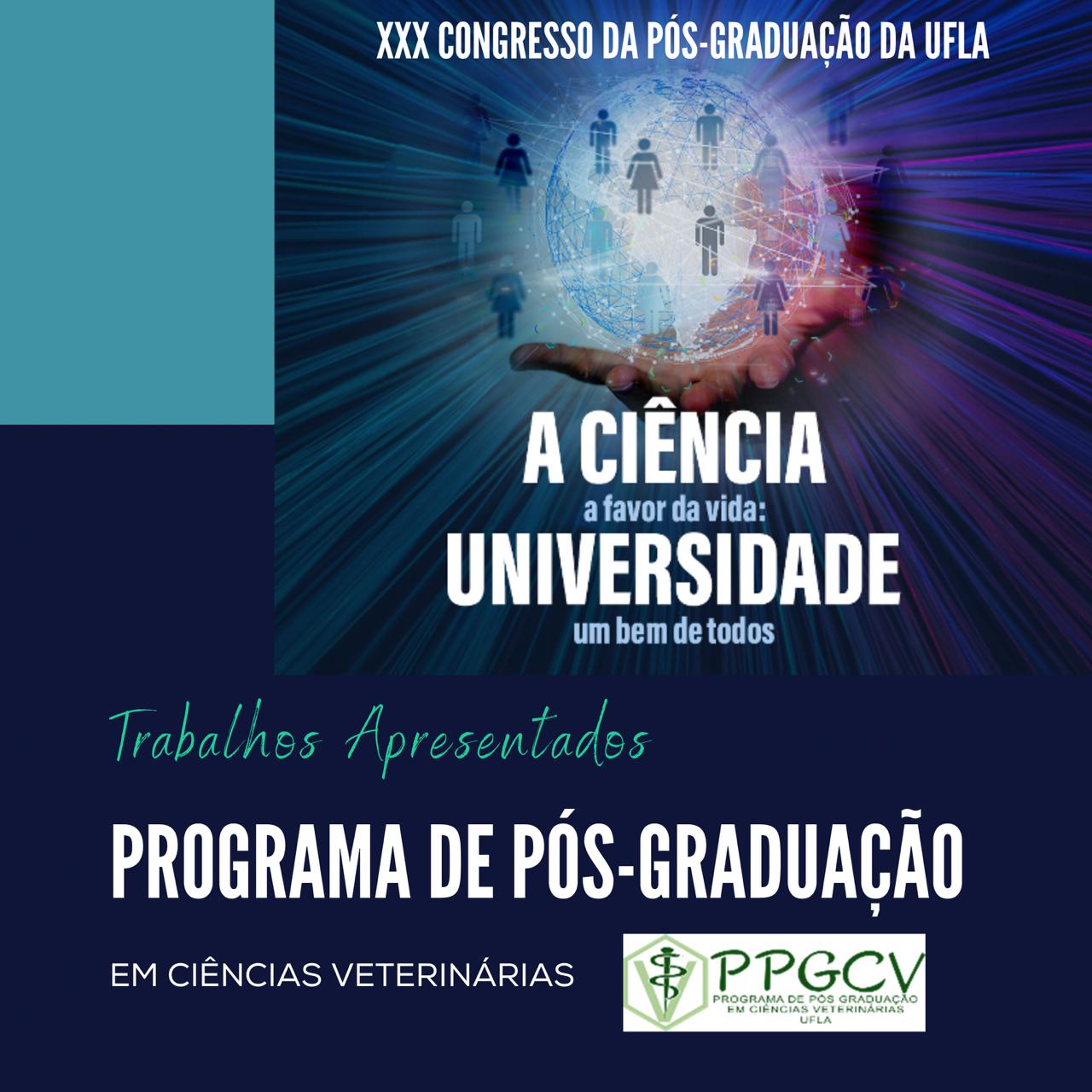 XXX Congresso de PÃ³s-GraduaÃ§Ã£o